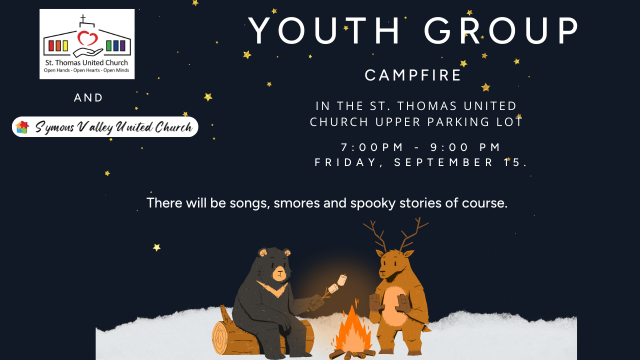 St. Thomas United Church Youth Group Events